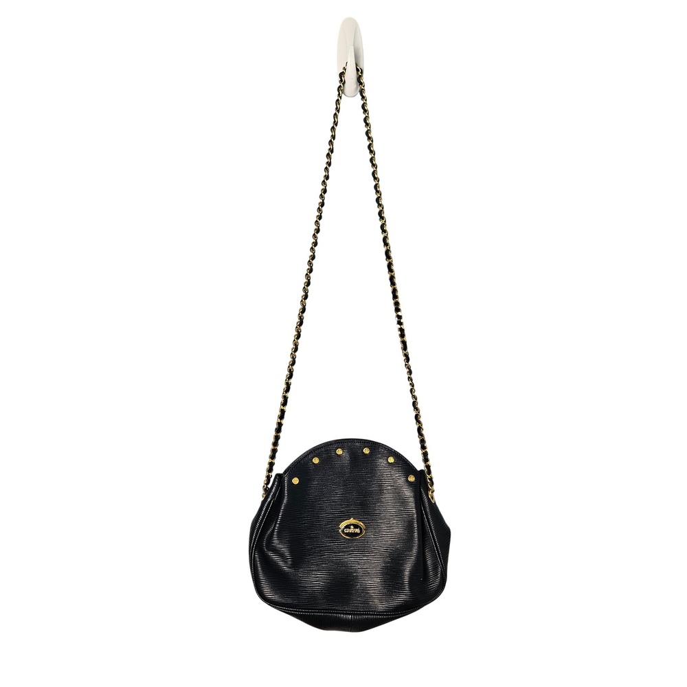 Aben's Professional Czarevic Dark Blue Gold Hardware Shoulder Bag Purse